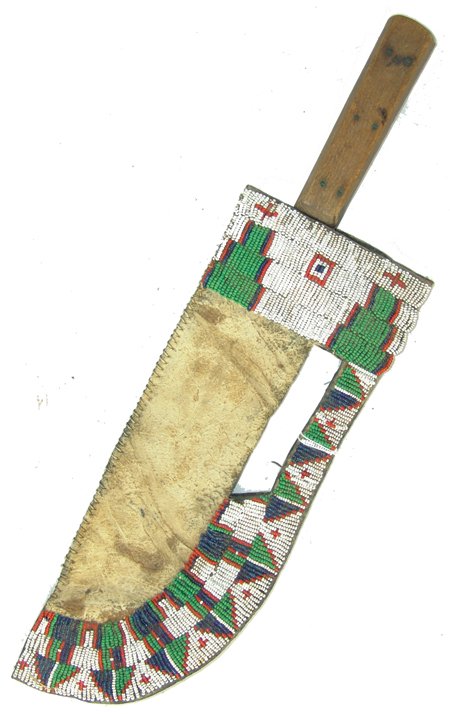 Arapaho Beaded Knife Sheath (1 of 10)