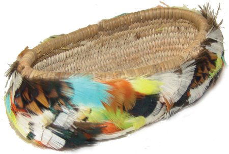 Pomo Feather Basket (1 of 9)