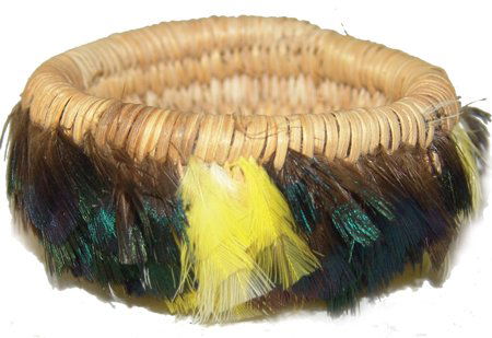 Pomo Feather Basket (1 of 7)