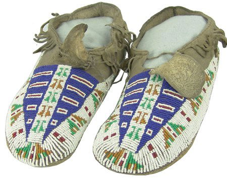 Cheyenne Beaded Moccasins (1 of 10)