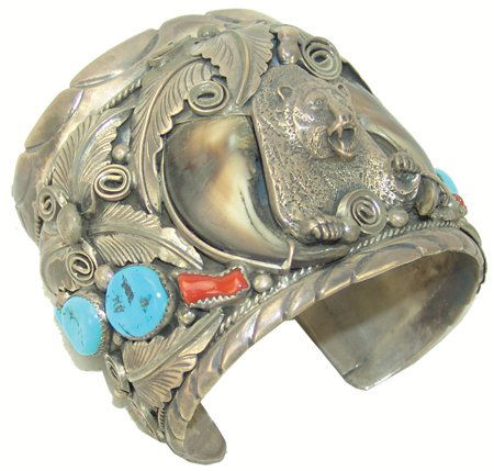 Navajo Claw Bracelet - Mike Thomas (1 of 7)