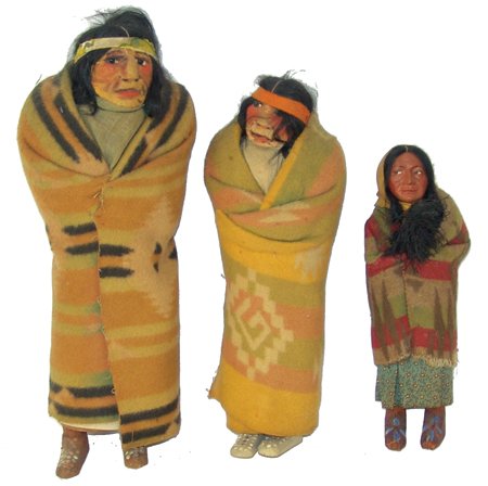 3 Antique Dolls (1 of 9)