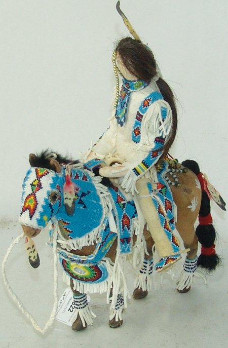 Beaded Horse and Doll (1 of 8)