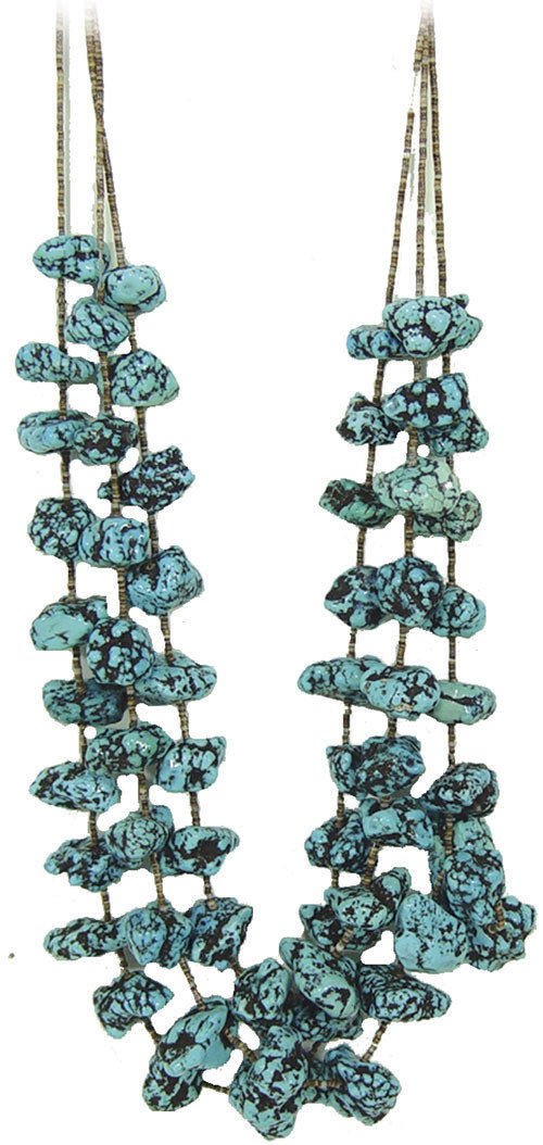 Turquoise Nugget Necklace