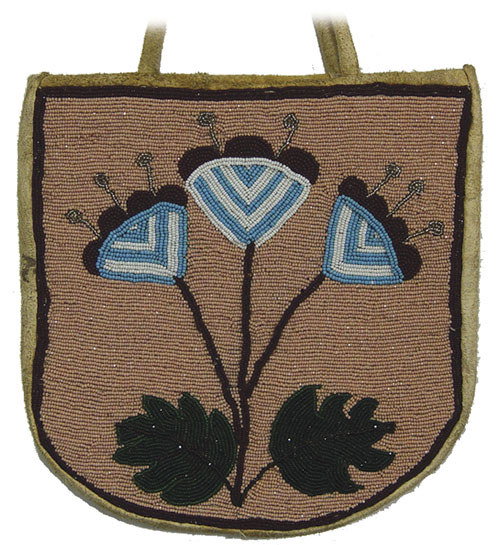 Plateau Beaded Bag