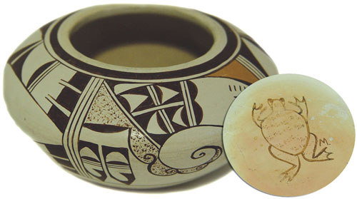 Frog Woman/Marianne Navasie Pottery