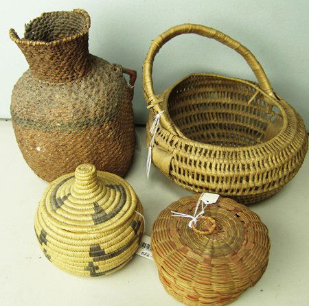 4 Indian Baskets (1 of 10)