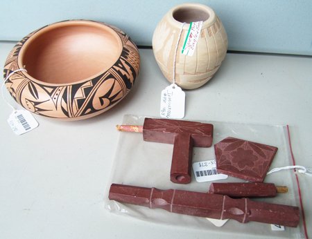 2 Pots + Catlinite Pipe (1 of 10)