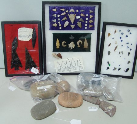 Stone Carved Pieces/Tools and Points (1 of 10)
