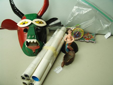 Folk Art and Huichol Bead Items (1 of 10)