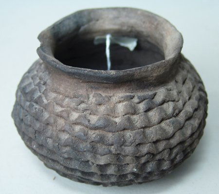 Mimbres Corrugated Bowl (1 of 4)