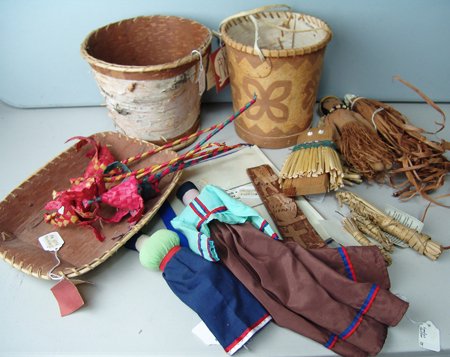 Box Lot of Miscellaneous Indian Material (1 of 10)