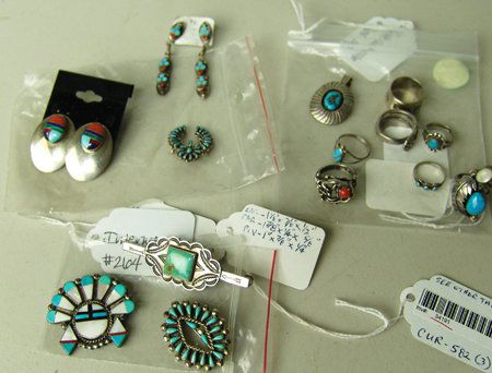 Turquoise and Silver Jewelry (1 of 10)