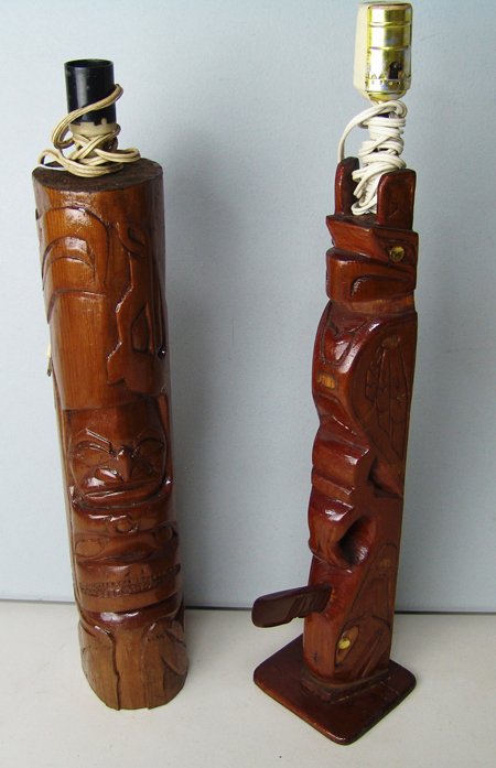 2 Northwest Coast Lamps (1 of 10)