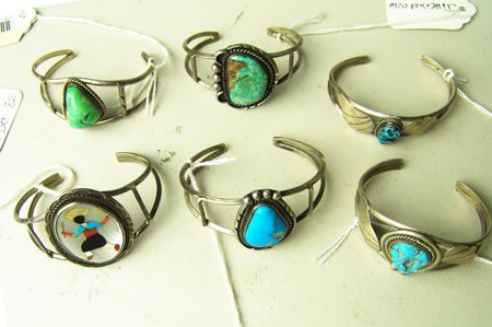 6 Silver Bracelets (1 of 7)
