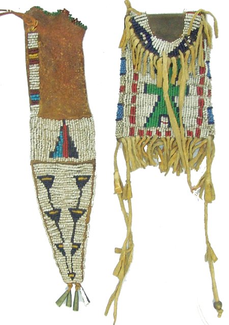 2 Old Plains Beaded Items (1 of 10)