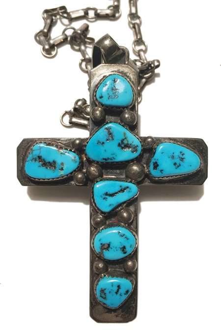 Navajo Cross Pendant - Tommy Moore (1 of 3)
