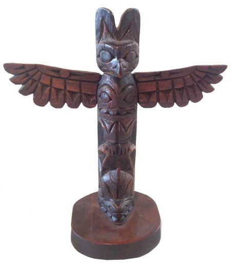 NW Coast Totem Pole (1 of 2)
