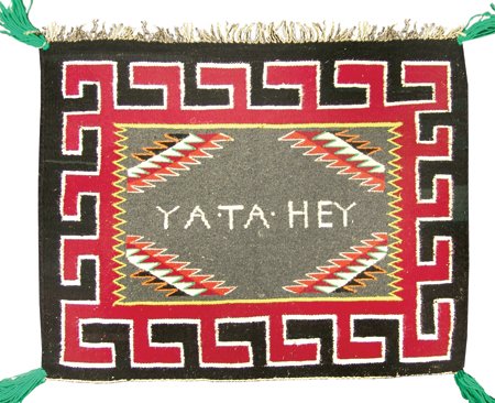 Navajo "Ya-Ta-Hey" Rug/Weaving (1 of 6)