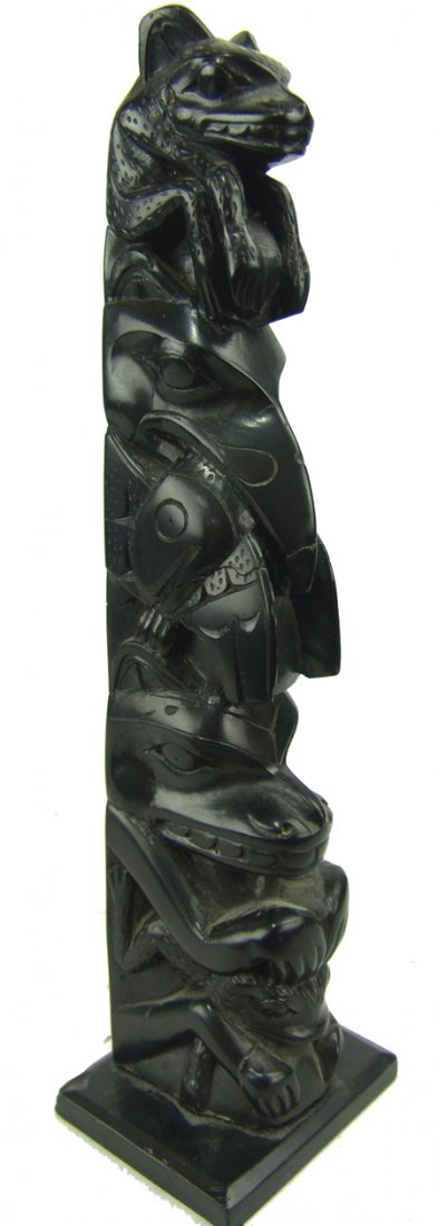 Haida Argillite Totem Pole (1 of 10)
