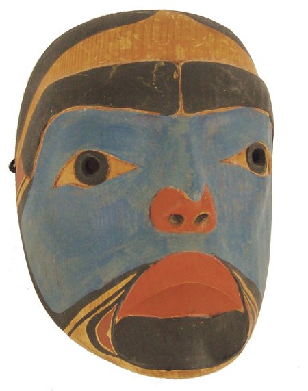 NW Coast Human Mask (1 of 7)