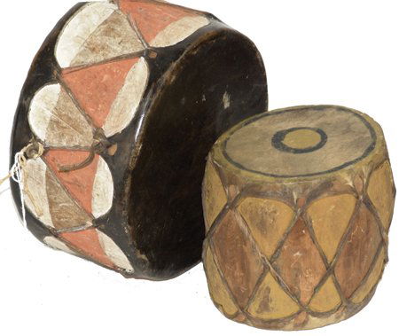 2 Pueblo Hand Drums (1 of 6)