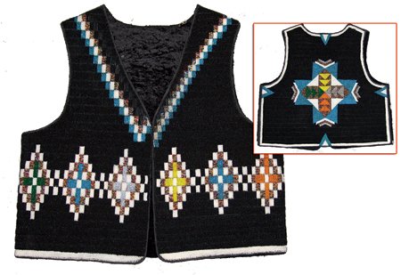 Assiniboine Beaded Vest (1 of 7)