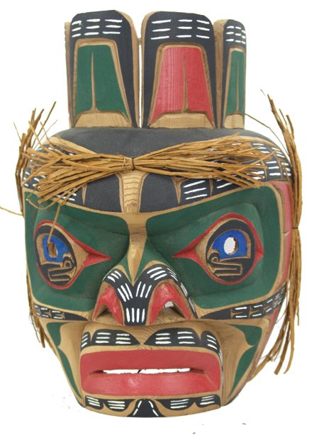 NW Coast Mask - Jimmy Joseph, Kwakiutl (1 of 10)