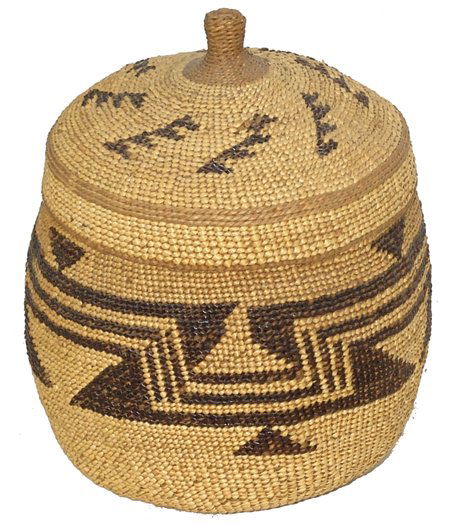 Karok Lidded Basket (1 of 9)
