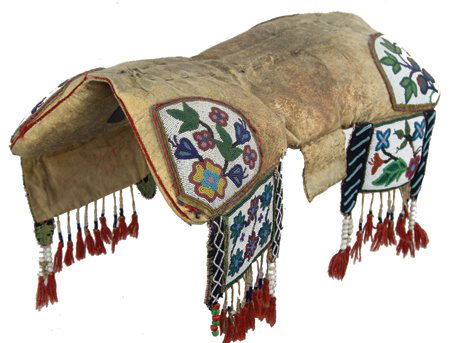 Cree Beaded Pad Saddle (1 of 10)
