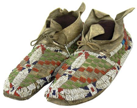 Sioux Beaded Moccasins (1 of 10)
