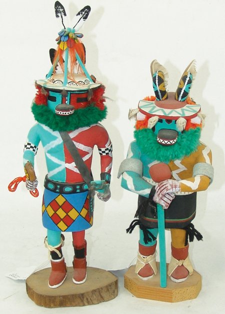 2 Hopi Kachina Carvings (1 of 10)