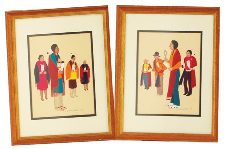 Mary Adair Horse Chief, Cherokee (b.1936) (1 of 7)