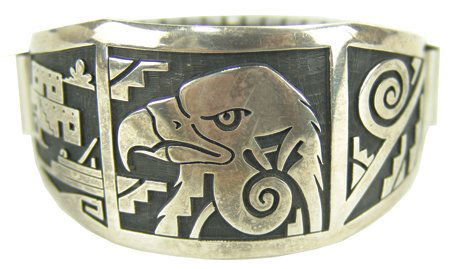 Hopi Silver Bracelet (1 of 6)