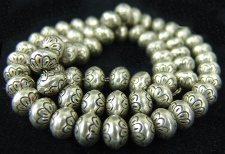 Navajo Silver Beads - JW (1 of 6)