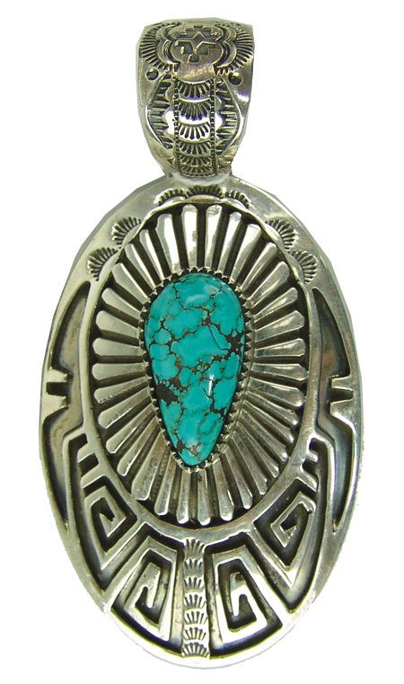 Navajo Pendant - Larry & Marie Curley (1 of 7)