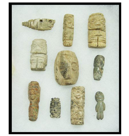 10 Stone Amulets (1 of 8)