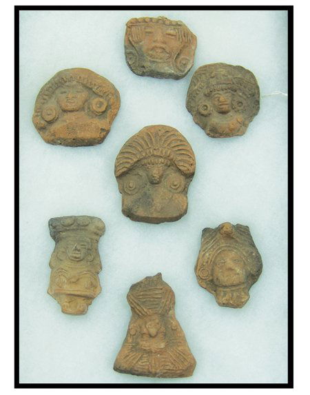 7 Pottery Figures (1 of 10)