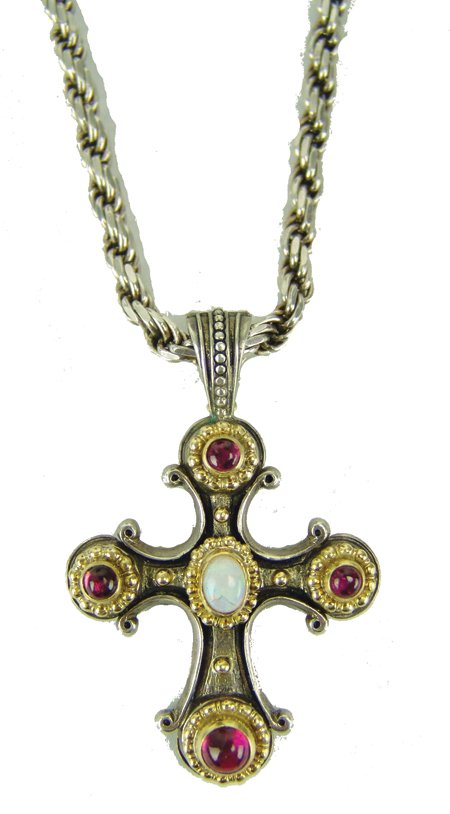 Konstantino Cross Necklace (1 of 8)