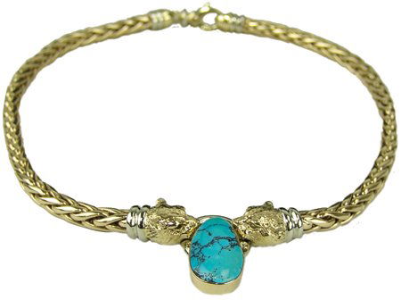 Heavy Gold Necklace (1 of 10)