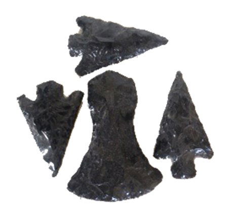 Collection of Obsidian Points (1 of 3)