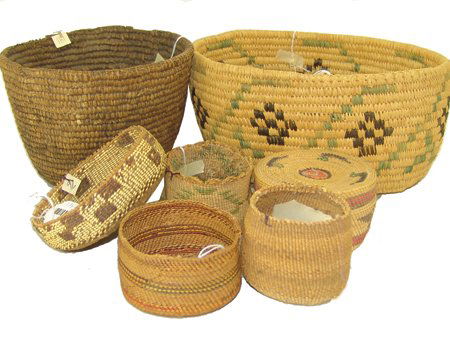 Group of 7 Baskets (1 of 8)