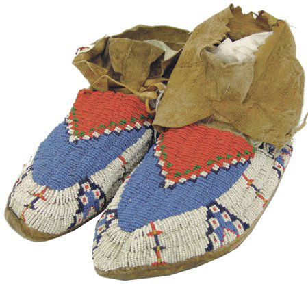 Cheyenne Beaded Moccasins (1 of 6)