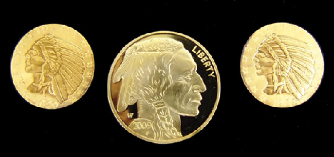 3 "Gold" Coins (1 of 11)