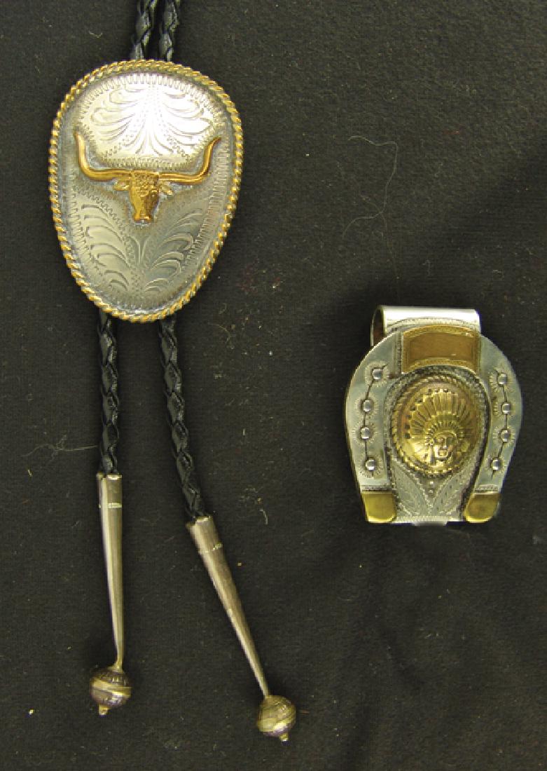Western Bolo & Money Clip Set (1 of 9)