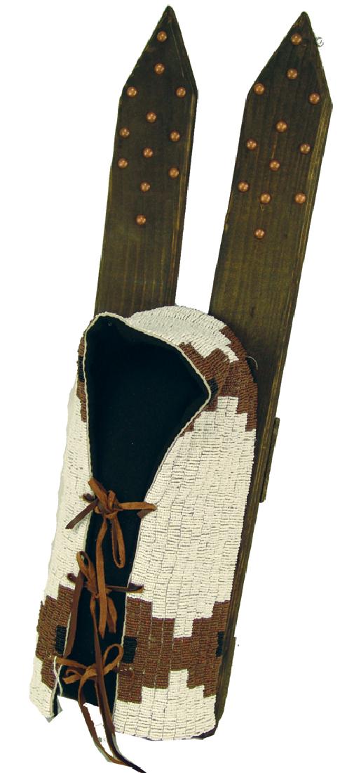 Navajo Beaded Cradleboard (1 of 6)