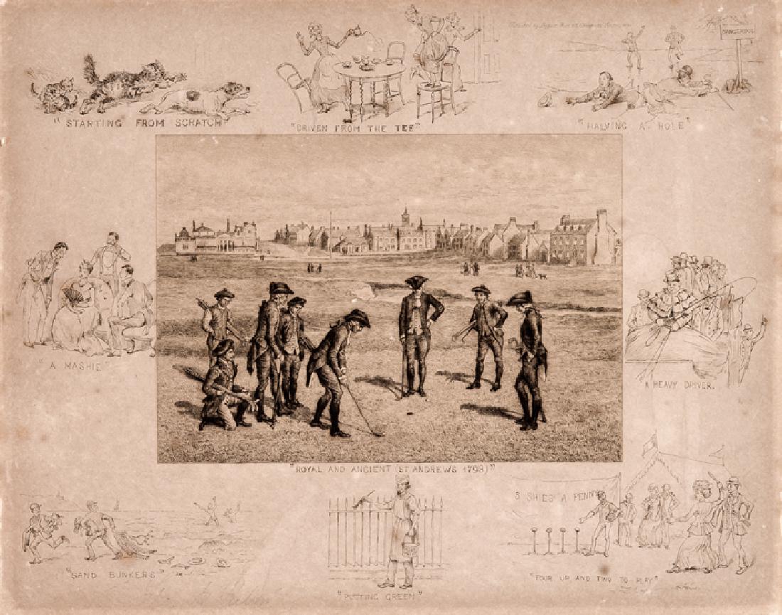 Frank Paton  (1856-1909)  THE ROYAL AND ANCIENT ST (1 of 1)