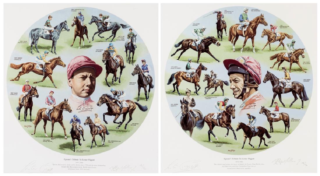 A pair of signed limited edition prints titled (1 of 1)