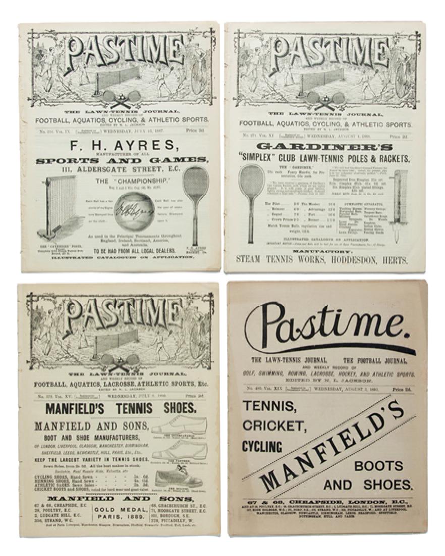 Early tennis magazines, comprising five editions of (1 of 1)