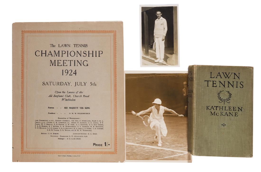 Wimbledon Lawn Tennis Championships programme for the (1 of 1)